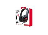 BigBen Interactive Stereo Gaming Headset V1 - Black/Red - Wired Headset - Nintendo Switch