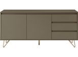 SalesFever Sideboard, mit Hairpin Beinen, Anrichte mit matter Lackierung, in modernen Farben