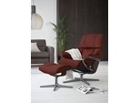 Stressless® Relaxsessel »Reno«, mit Cross Base, Größe S, M & L, Holzakzent Wenge