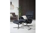 Stressless® Relaxsessel »Reno«, mit Cross Base, Größe S, M & L, Holzakzent Schwarz