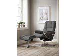 Stressless® Relaxsessel »Mayfair«, mit Cross Base, Größe S, M & L, Holzakzent Schwarz