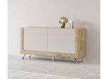 Leonique Sideboard »Kasai«, Breite 160,5 cm, mit 2 Türen