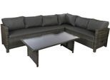 my Flair Gartenlounge-Set, (3 tlg.), 2 Sofas, 1 Tisch