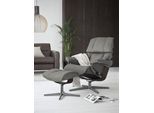 Stressless® Relaxsessel »Reno«, mit Cross Base, Größe S, M & L, Holzakzent Wenge