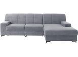 DOMO collection Ecksofa »Ledas«, mit extrabreiten Armteilen, wahlweise mit Bettfunktion