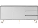 SalesFever Sideboard, mit Hairpin Beinen, Anrichte mit matter Lackierung, in modernen Farben