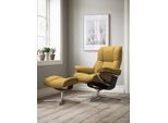 Stressless® Relaxsessel »Mayfair«, mit Cross Base, Größe S, M & L, Holzakzent Schwarz