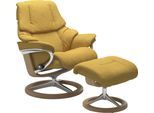 Stressless® Relaxsessel »Reno«, mit Signature Base, Größe S, M & L, Gestell Eiche