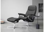 Stressless® Relaxsessel »Consul«, mit Cross Base, Größe S, M & L, Holzakzent Schwarz