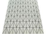Paco Home Teppich »Brugge 224«, rechteckig, Flachgewebe, modernes gemetrisches Muster, In- und Outdoor geeignet