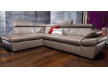 exxpo - sofa fashion Ecksofa »Salerno«, inklusive Kopfteil- und Armteilverstellung, wahlweise mit Bettfunktion