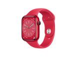 Apple Watch Series 8 GPS + Cellular 45mm (PRODUCT)RED Aluminium Case with (PRODUCT)RED Sport Band