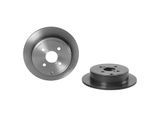 BREMBO Bremsscheibe COATED DISC LINE 08.A331.11 VollHinten Rechts Links für TOYOTA Corolla 1.4 VVT-i 1.6 1.8 VVTL-i TS (ZZE123)