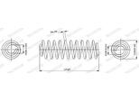 MONROE Fahrwerksfeder MONROE SPRINGS Schraubenfeder mit konstantem DrahtdurchmesserHinten Rechts Links für RENAULT Modus / Grand 1.5 dCi 75 90 1.2