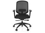 hjh OFFICE Profi Bürostuhl DELIGHT PRO Stoff/Netzstoff mit Armlehnen (höhenverstellbar)