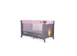 Cangaroo Reisebett Africa Laufstall Seiteneingang Matratze Sichtfenster Tasche rosa