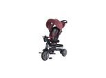 Lorelli Tricycle, Laufrad Rocket 4 in 1, Schubstange, Getränkehalter, umbaubar dunkelrot
