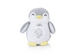 Chipolino Musik Plüschtier Pinguin, Projektor, 12 verschiedene Melodien, Timer grau