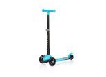 Chipolino Kinderroller Robby 3 LED-Räder Lenker höhenverstellbar klappbar Bremse blau
