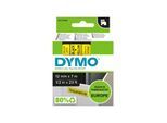 DYMO Original D1-Etikettenband | schwarz auf gelb | 12 mm x 7 m | selbstklebendes Schriftband | für LabelManager-Beschriftungsgerät