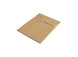 ratioform flow Faltentasche, Kraftpapier, retourengeeignet, VE 100 Stk, LxB 353 x 250 mm