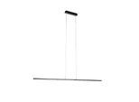 Moderne zwarte hanglamp 150 cm incl. LED - Banda