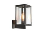 Industriële buitenwandlamp grijs IP44 - Sutton Up