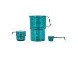 Rosti - Mensura Messbecher-Set, nordic green (3-tlg.)