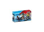 Playmobil City Action - Police motorcycle: pursuit of the money robber