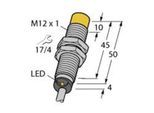 Turck Induktiver Sensor nicht bündig NPN, Schließer NI10U-M12-AN6X