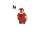 WWF Plüschtier Hellroter Ara Papagei (18cm) Kuscheltier Stofftier Vogel NEU