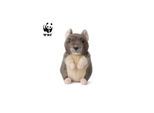 WWF Plüschtier Chinchilla (17cm) lebensecht Kuscheltier Stofftier Plüschfigur