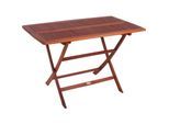 Garden Pleasure Garten Klapptisch Balkon Tisch Esstisch Eukalyptus Holz