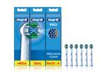 Oral-B PRO Precision Clean têtes de remplacement pour brosse à dents 6 pcs