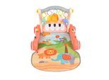 Moni Lauflernwagen 2 in 1 Piano HE0637 Krabbeldecke, Spielbogen, Activitycenter rosa