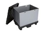Palettenbox, faltbar, aus PP, Inhalt 215 l, ab 1 Stk kaiserkraft