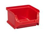 Sichtlagerkasten, LxBxH 100 x 100 x 60 mm, VE 30 Stk, rot