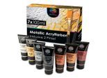 OfficeTree Kreativset Metallic Acrylfarben