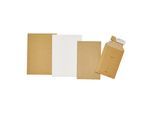 Versandtasche besonders stabil, Kantenschutz, Innen-LxB 370 x 290 mm, braun, VE 100 Stk ratioform