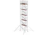 Altrex Fahrgerüst RS TOWER 42 breit, Holzplattform, Länge 2,45 m, Arbeitshöhe 12,20 m