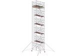 Altrex Fahrgerüst RS TOWER 42 breit mit Safe-Quick®, Holzplattform, Länge 2,45 m, Arbeitshöhe 12,2 m