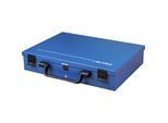 eurokraft pro Sortimentskoffer aus Stahlblech, leer ohne Systemdosen, HxLxB 66 x 340 x 240 mm