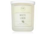 DW Home Signature White Linen geurkaars 434 g