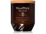 Woodwick Black Currant & Rose geurkaars 184 g
