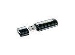 Transcend JetFlash 350 Black - 4GB - 4GB - USB-Stick
