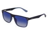 POLICE POISPLE02 Herren-Sonnenbrille Vollrand Eckig Kunststoff-Gestell, blau