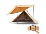 KINGCAMP Tipi Torino 2 Personen Trekking Tepee Haus Zelt Tippi Camping Baumwolle