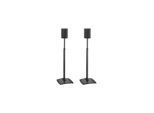 Sanus WSSE1A2 stand - for speakers - height-adjustable - black 2.2 kg