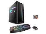 CSL Gaming-PC "Aqueon A77290 Extreme Edition" Computer Gr. Microsoft Windows 11 Home (64 Bit), 64 GB RAM 4000 GB SSD, schwarz Gaming PCs