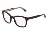 Gucci GG0184O Unisex-Brille inkl. Gläser Vollrand Eckig Kunststoff-Gestell 50mm/21mm/145mm, braun